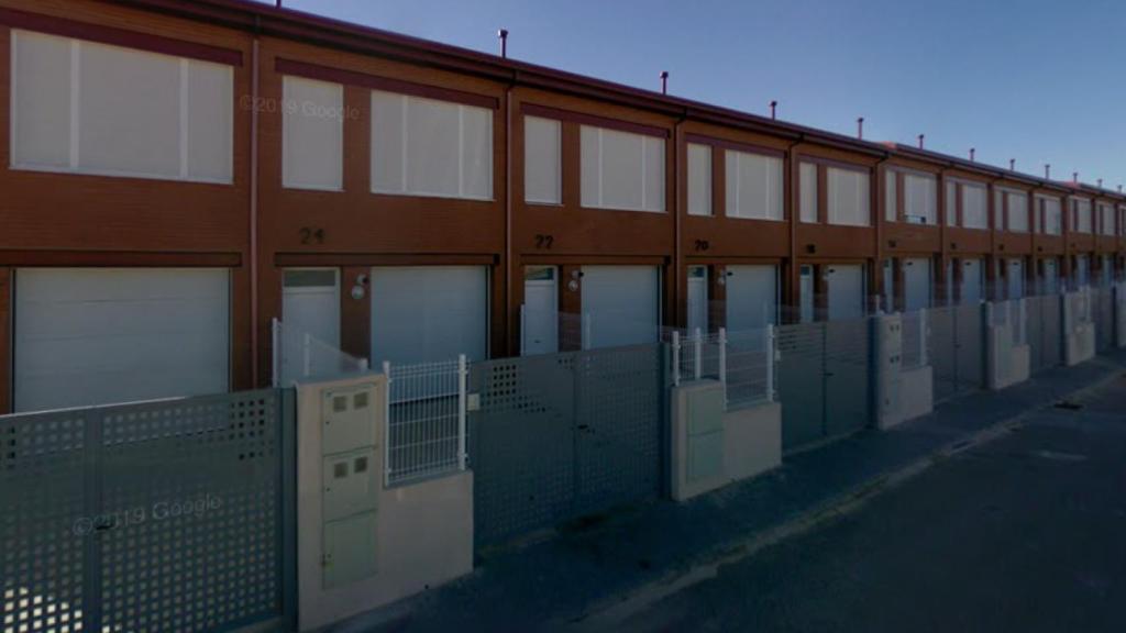 Viviendas okupadas en Cabanillas del Campo (Guadalajara). Foto: Google Maps