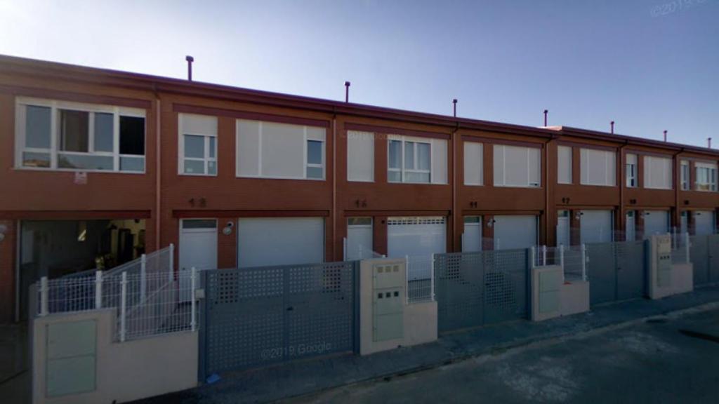 Viviendas okupadas en Cabanillas del Campo (Guadalajara). Foto: Google Maps