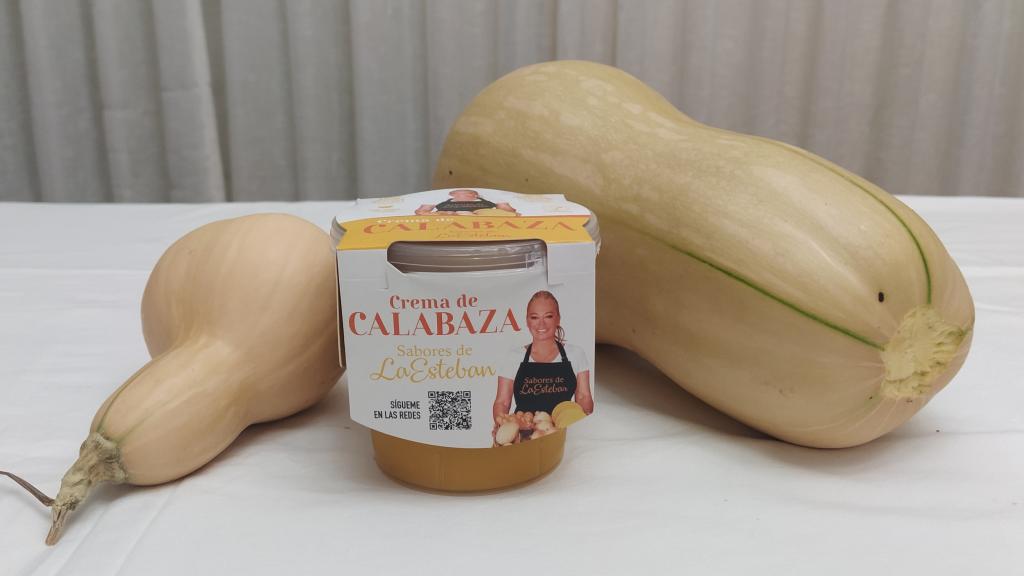 La crema de calabaza de 350 gramos de 'Sabores de la Esteban'.