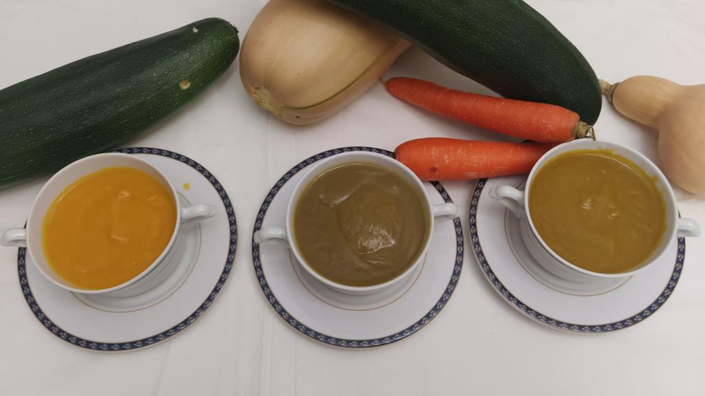 El aspecto de las tres cremas de Belén Esteban servidas.