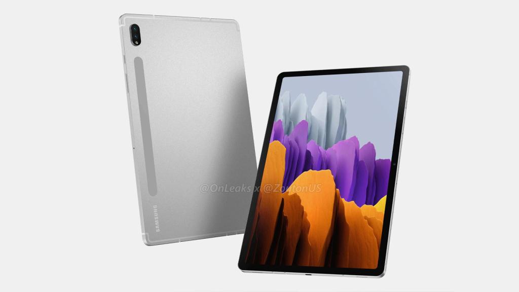 Samsung Galaxy Tab S8 por delante y por detrás