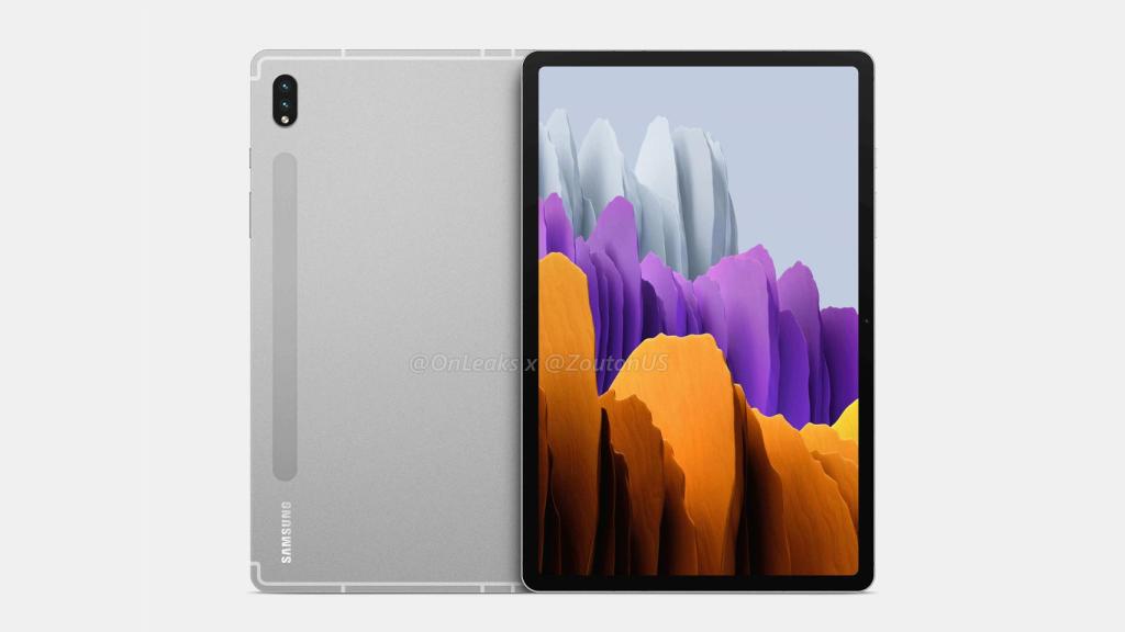 Samsung Galaxy Tab S8 de pie