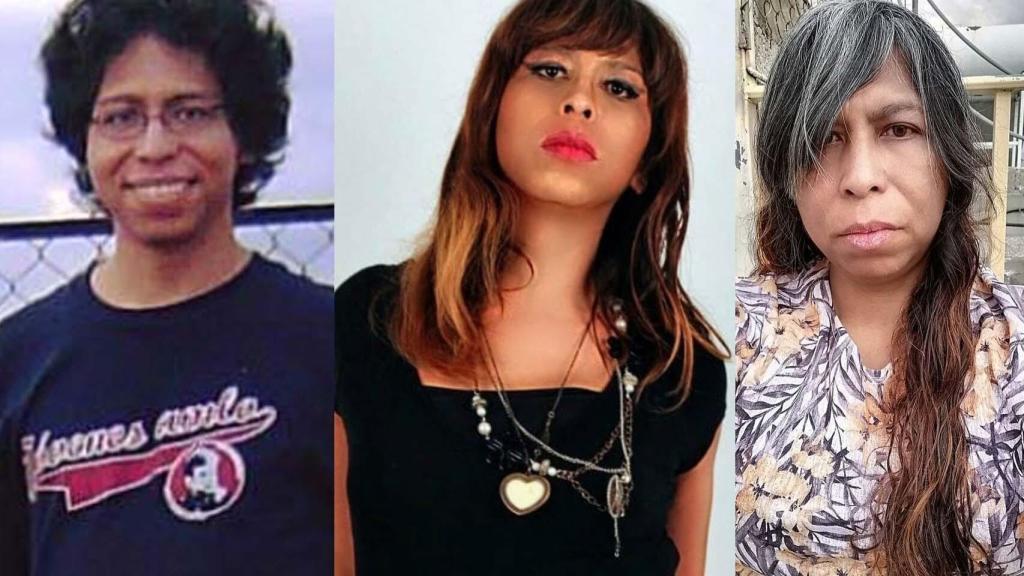 Melisa Vallés en sus diferentes etapas.