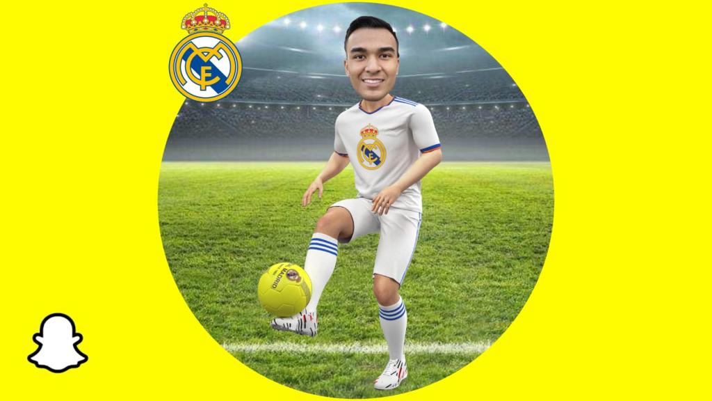 Snapchat añade filtros para animar al Barcelona y Real Madrid.