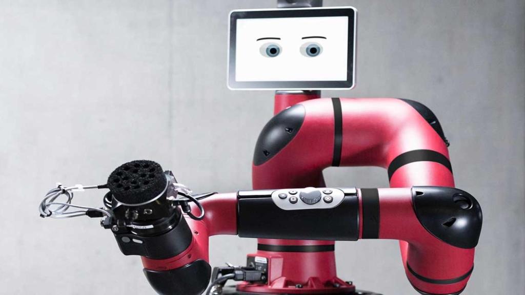 Así es Sawyer, el robot peluquero.