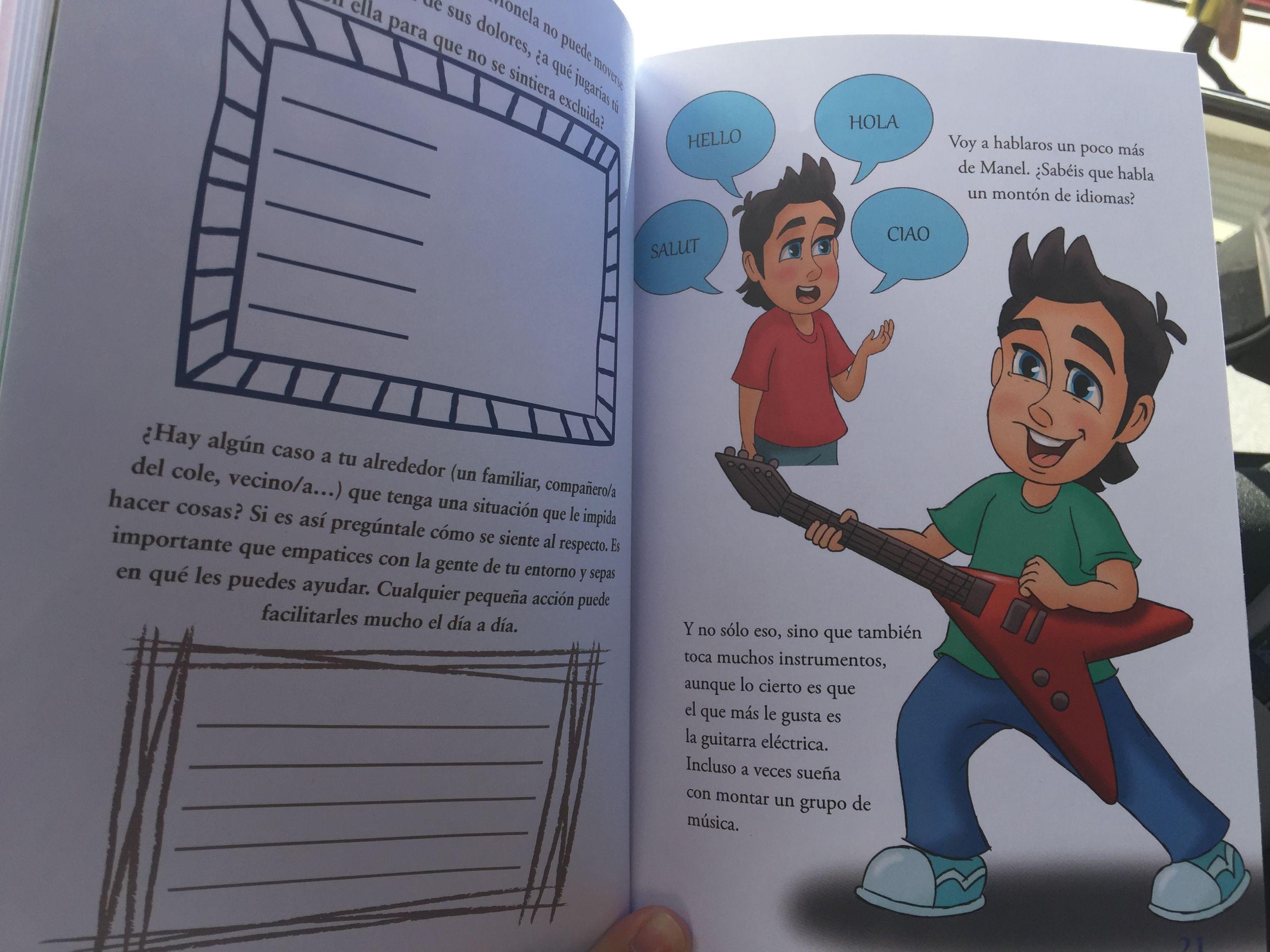 ‘Monela, Manel y las abejas mágicas’. Fuente: Belén Estrada