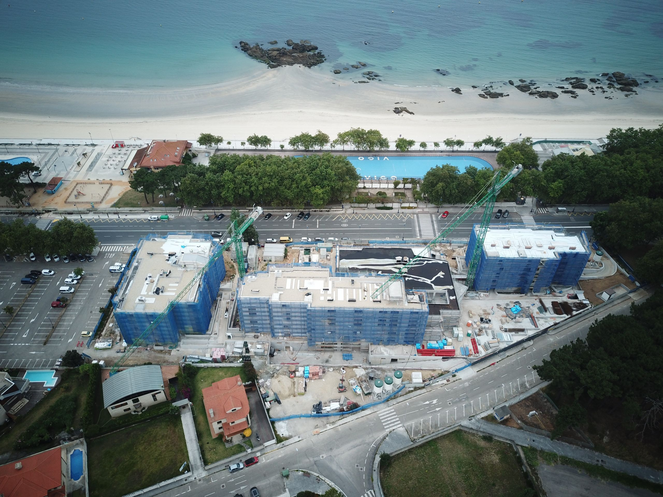 Construcción del nuevo Hotel Attica21. Foto: Cedida