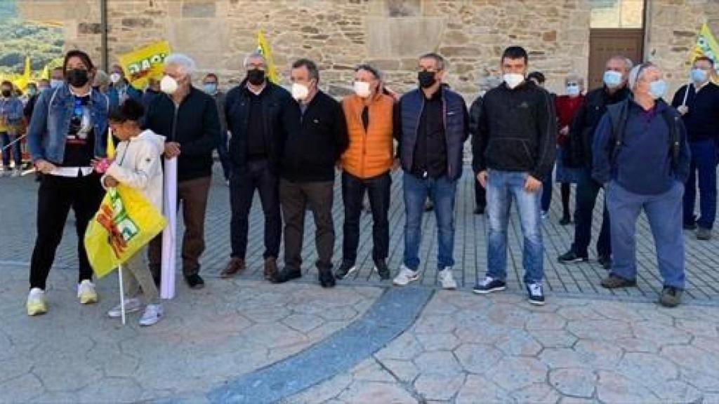 Concentración de COAG en Lubián