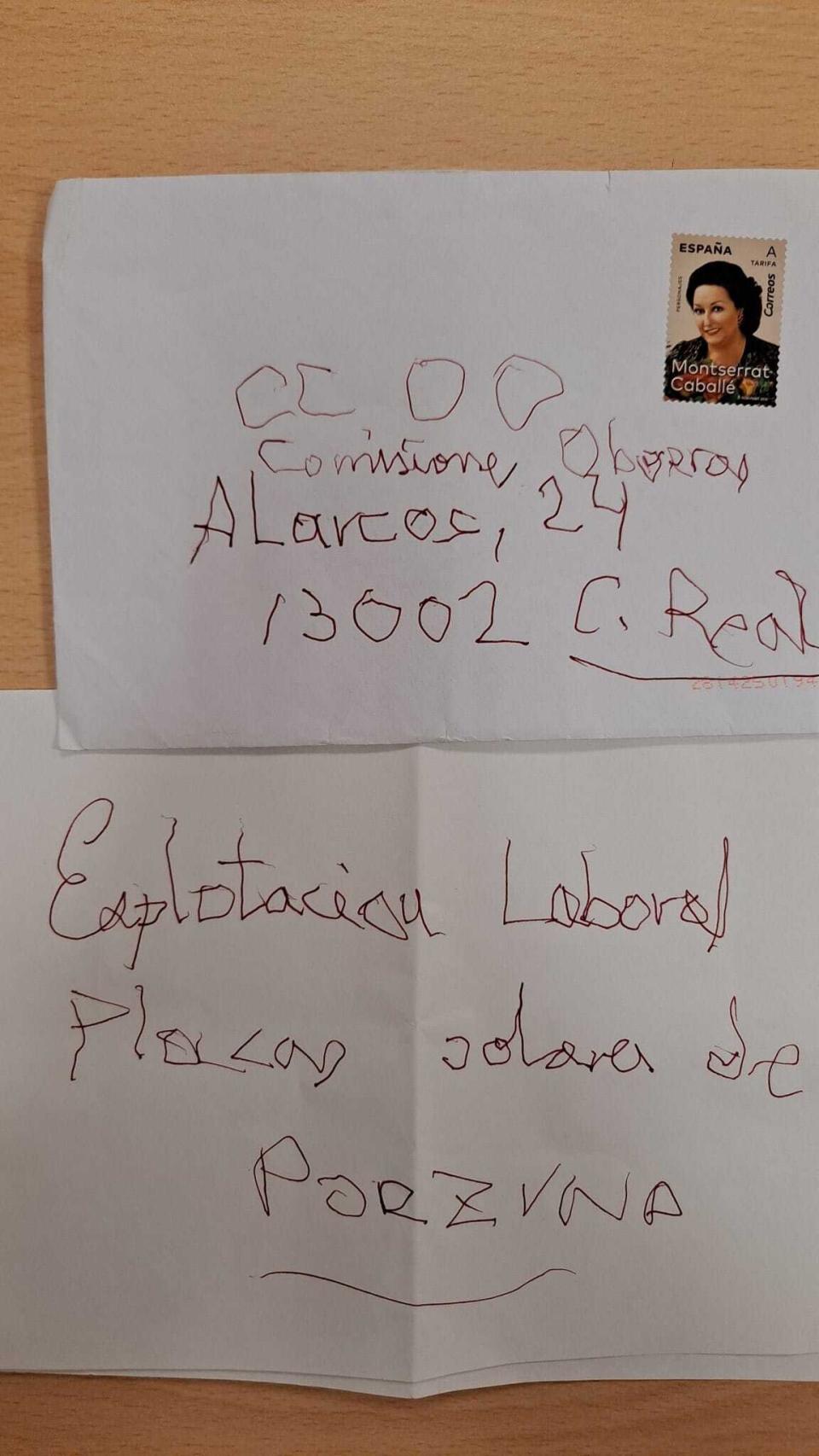 Foto facilitada por Comisiones Obreras