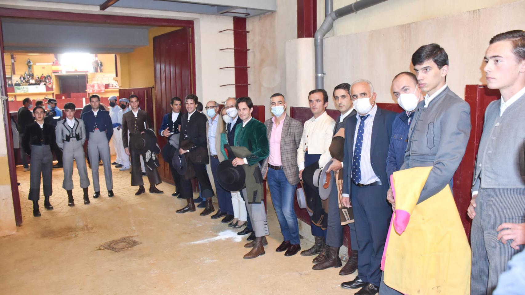 Participantes en la 'Clase Magistral', y autoridades presentes