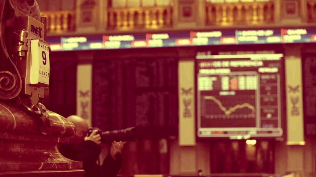 La bolsa en una imagen de archivo.