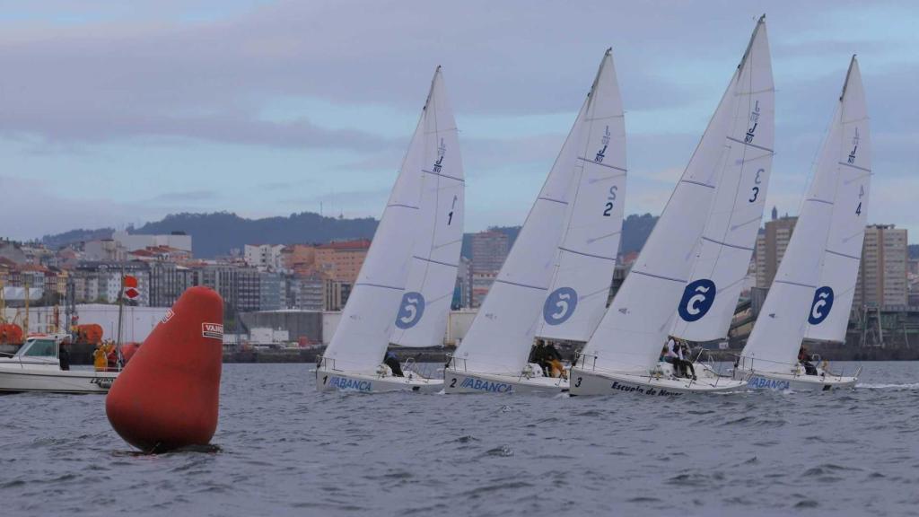 Prueba final de la regata Isabel Zendal