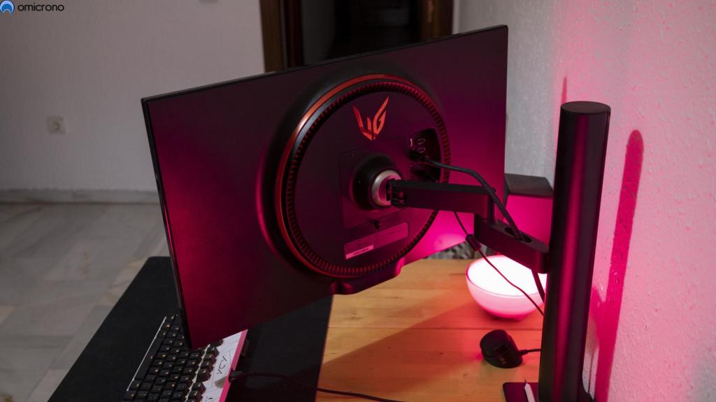 LG Ergo con la peana y el brazo.
