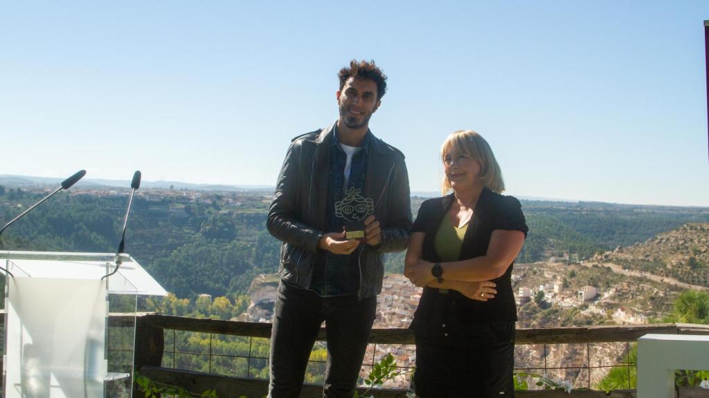 Otro momento de la entrega de premios