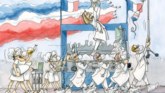 Los viñetistas internacionales mantienen los tópicos machistas al tratar la pandemia de la Covid.