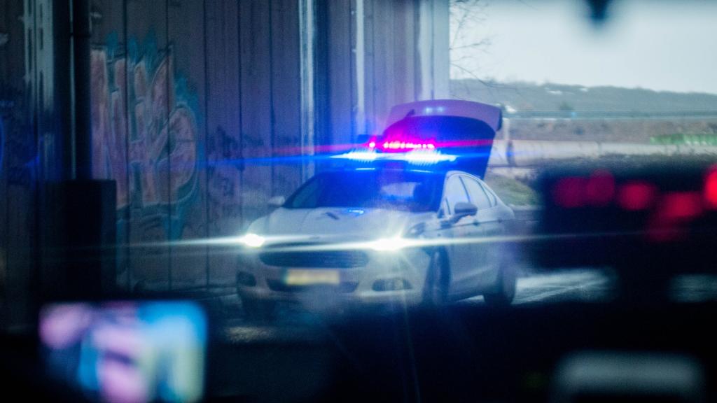 Imagen de archivo de un control de policía.