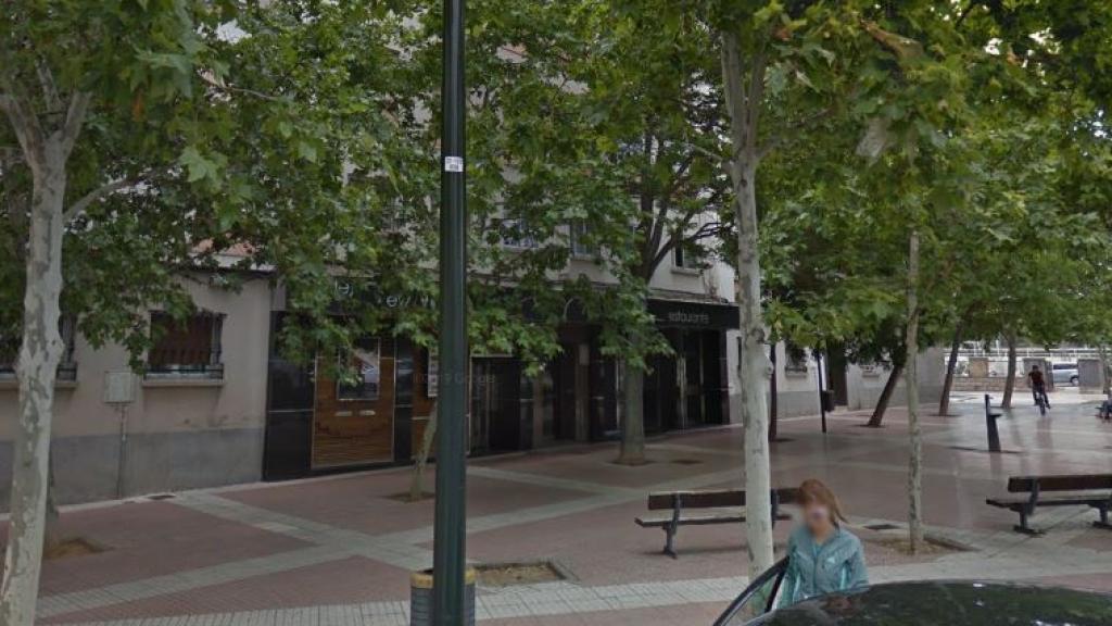 El exterior de la discoteca Garden, en Zaragoza.