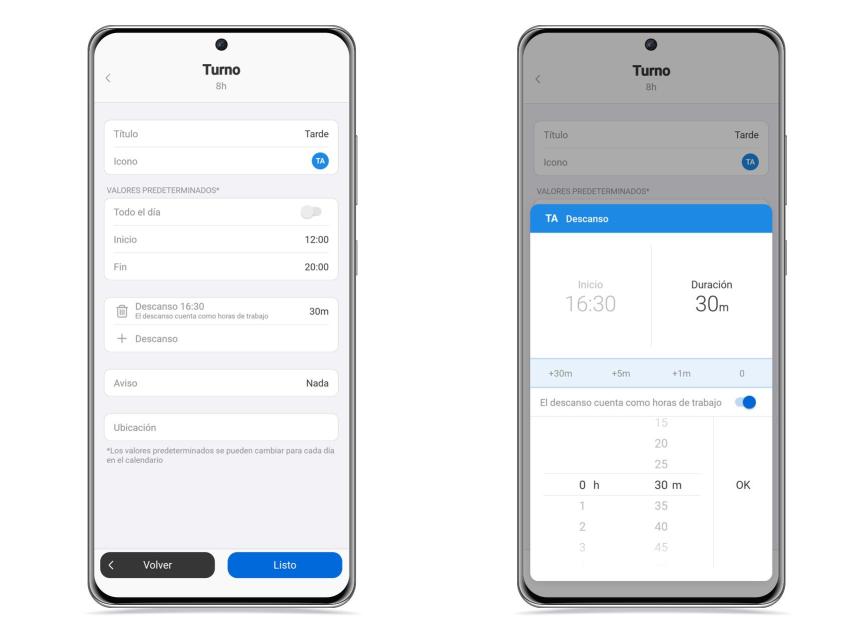 Plantillas de turnos en Supershift