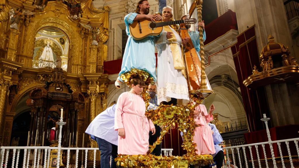 Un momento de la Prova de l'Àngel acaecida este domingo.
