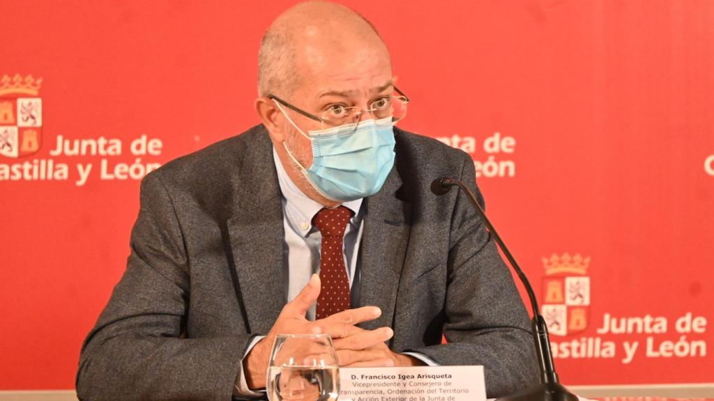 El vicepresidente de la Junta, Francisco Igea