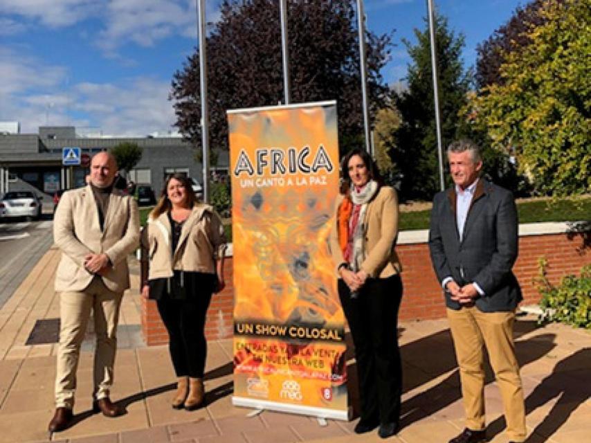 Presentación del espectáculo 'África, un canto para la paz' en Arroyo de la Encomienda
