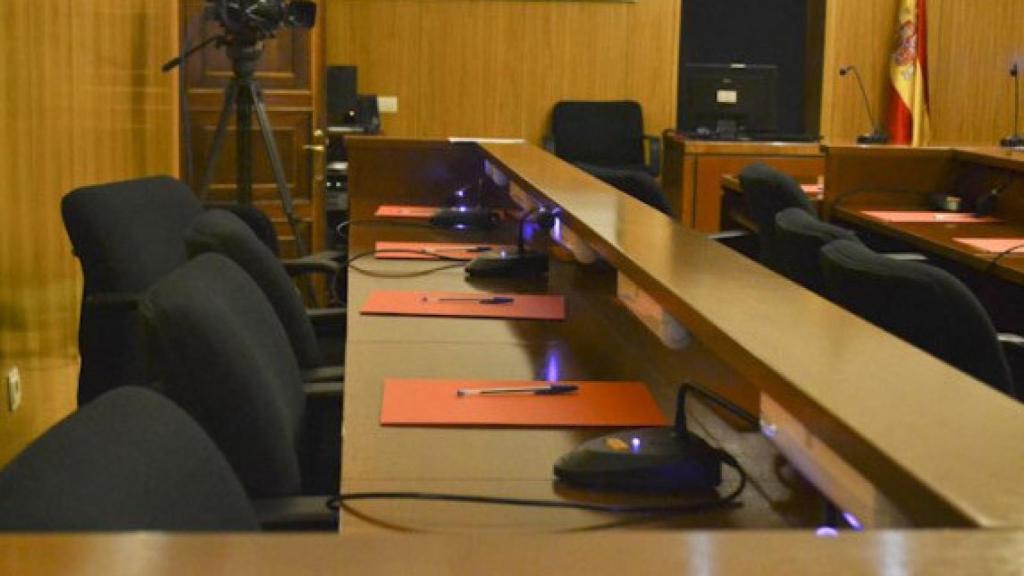 Imagen del interior de la Audiencia de Valladolid