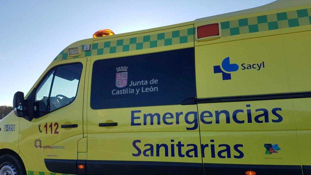 Ambulancia por carretera en Zamora