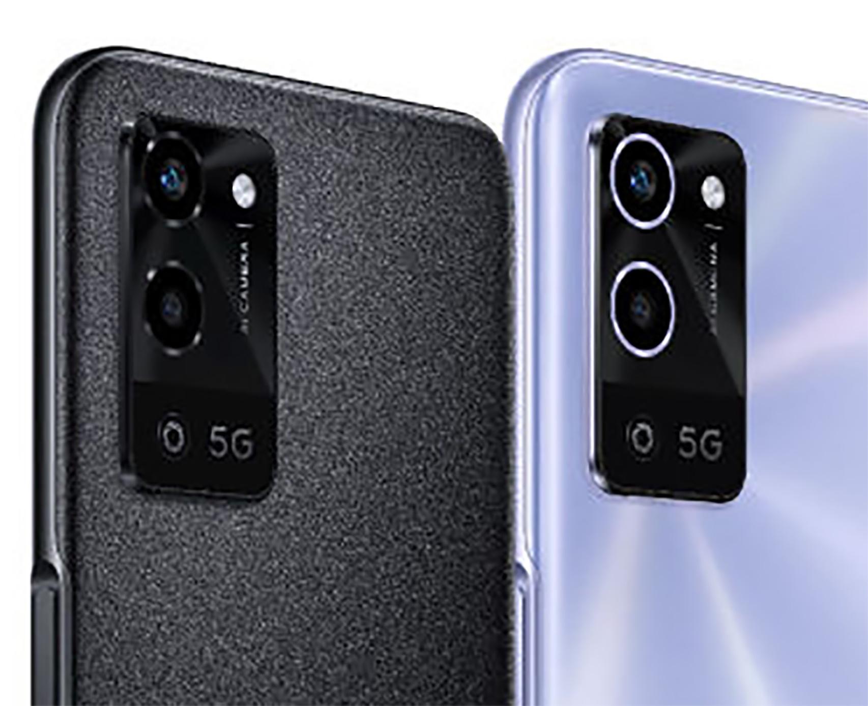 El módulo de cámaras del OPPO A56 5G