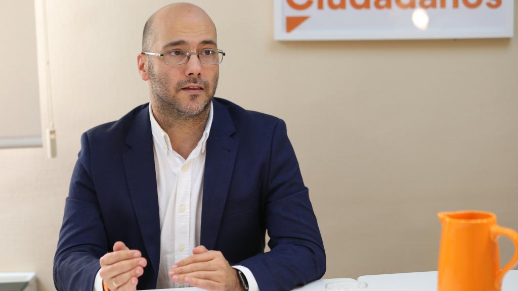 Luis Meroño, portavoz de Ciudadanos del Ayuntamiento de Bargas (Toledo)