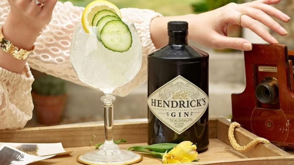 Ginebra Hendrick’s.
