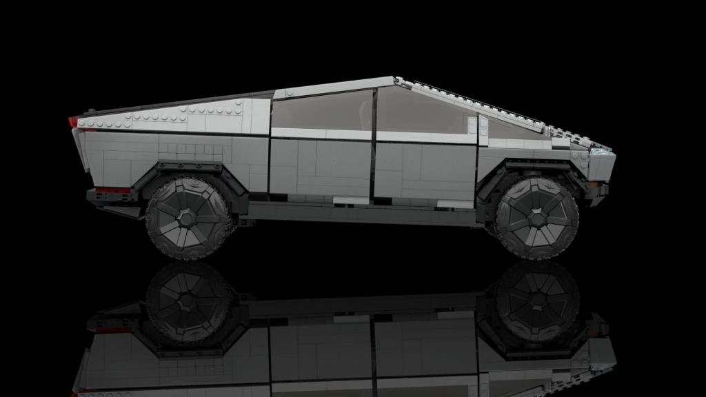 Mattel Cybertruck de construcción