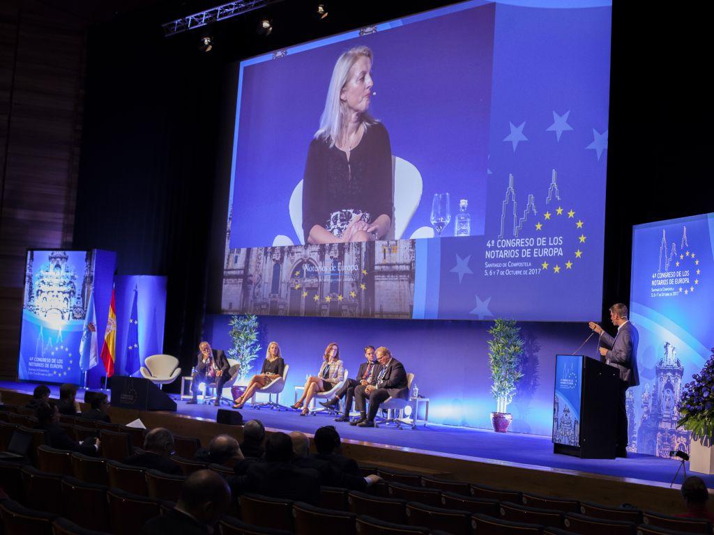 Un evento en el Palacio de Congresos (Turismo de Santiago).