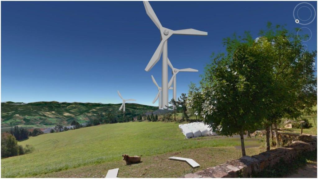Simulación 3D proyectos eólicos.