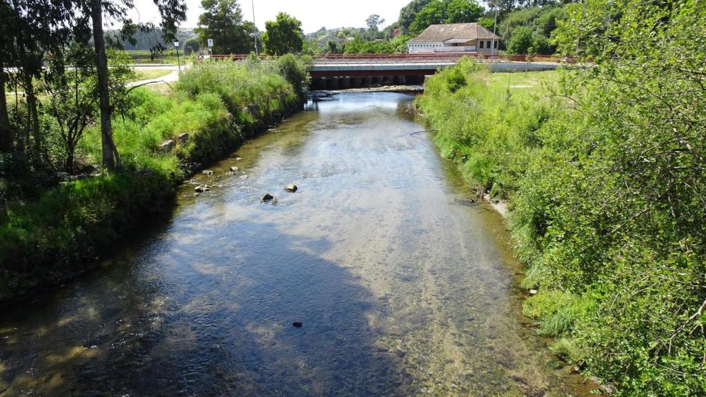 Río Lagares a su paso por Vigo en una imagen de archivo