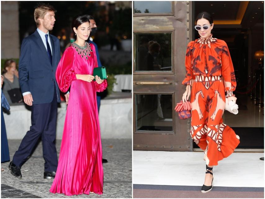 La princesa Alessandra de Hannover en Atenas.