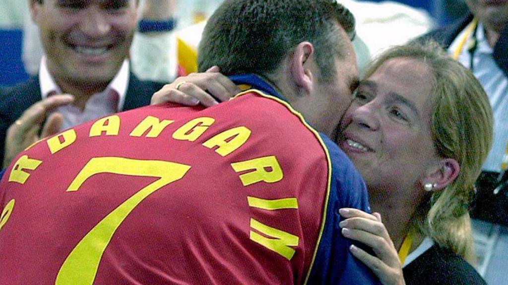 Iñaki Urdangarin y la infanta Cristina, en Sidney 2000