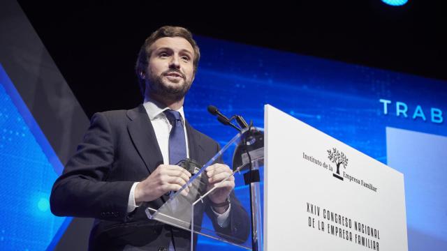 Pablo Casado, presidente del PP.