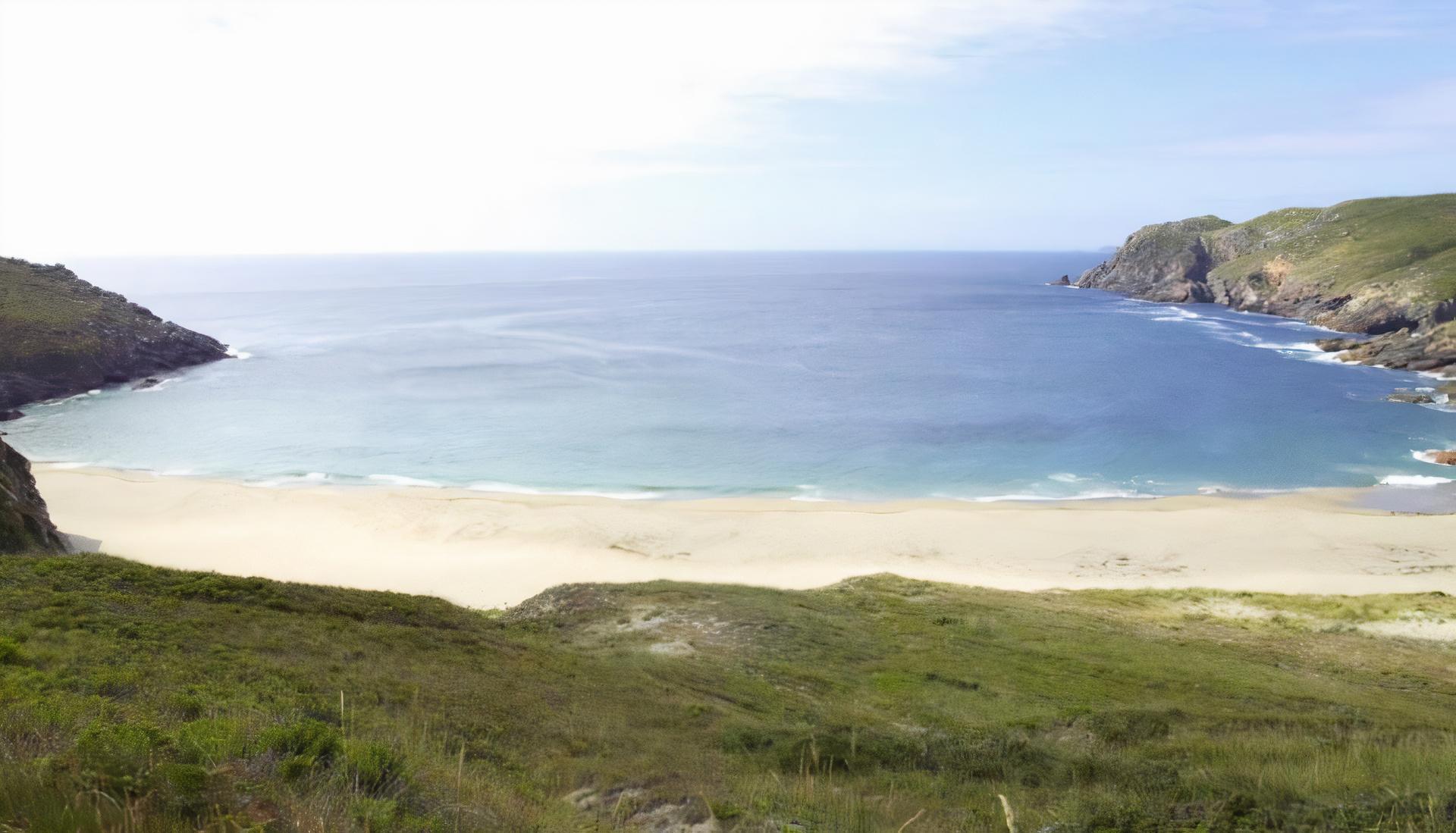 La playa de Arnela, en Fisterra (A Coruña).