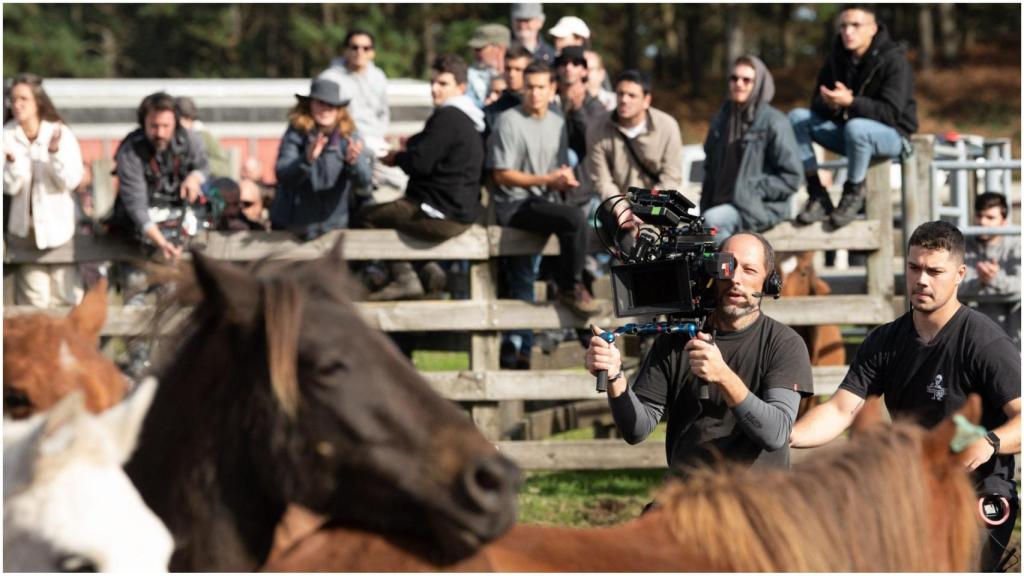 Imágenes de la recreación de la rapa.