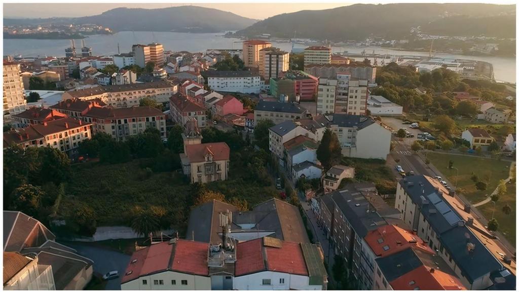 Vista aérea del barrio.