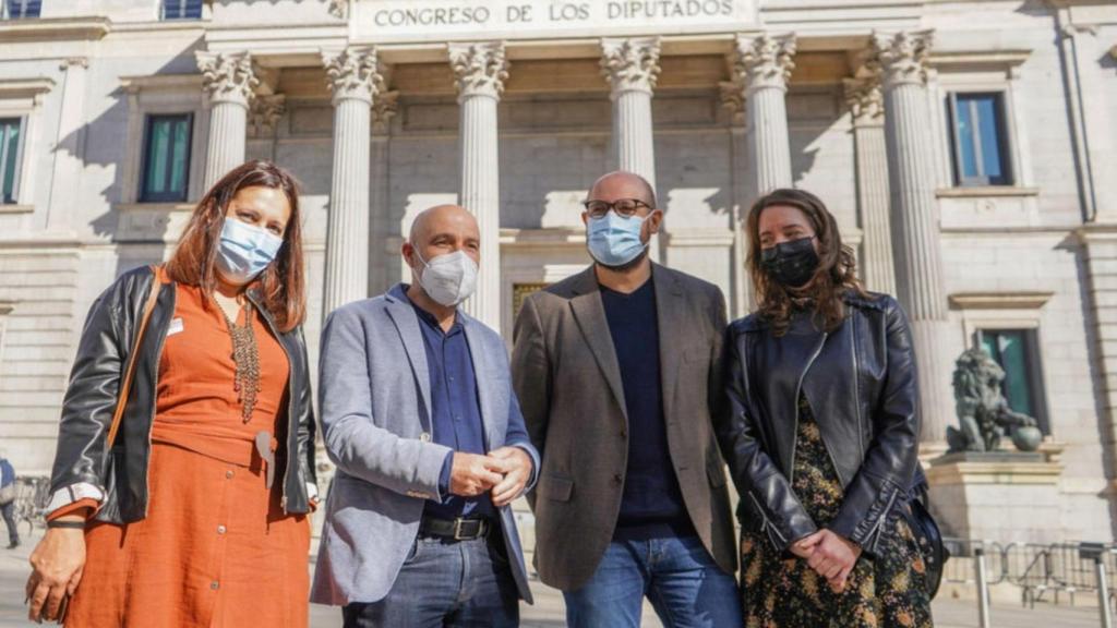 Concelleiras y concelleiro de Ames en el Congreso