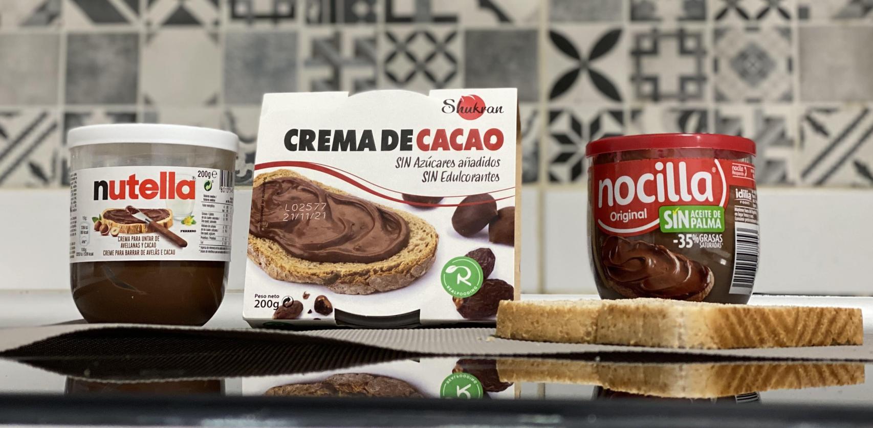 La crema de Carlos Ríos frente a la Nocilla y a la Nutella