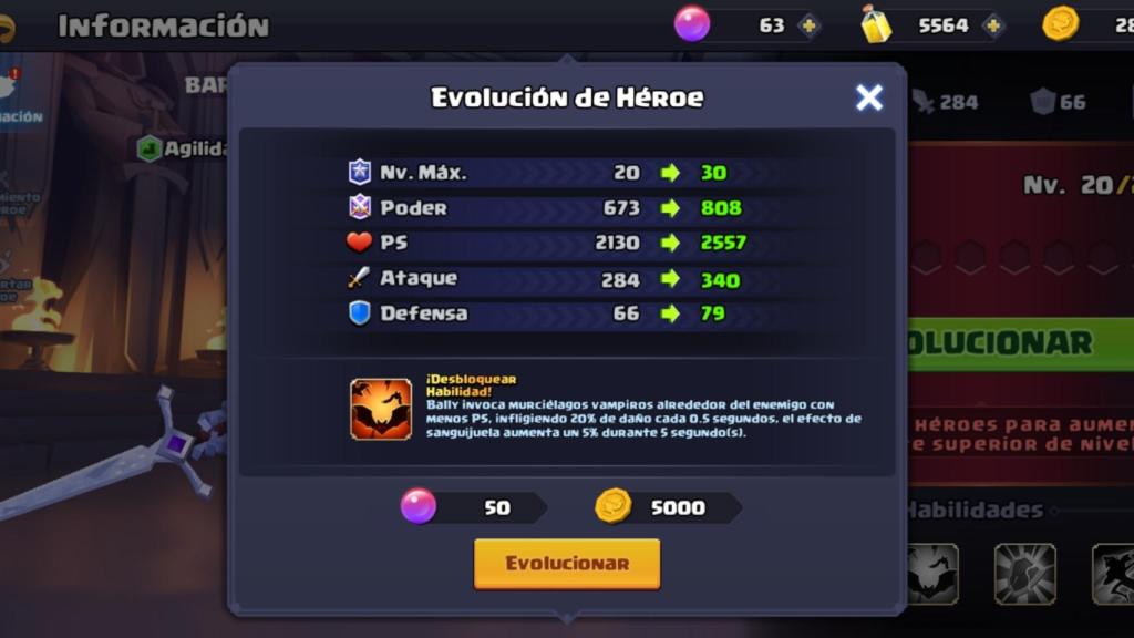 Valor Legends características