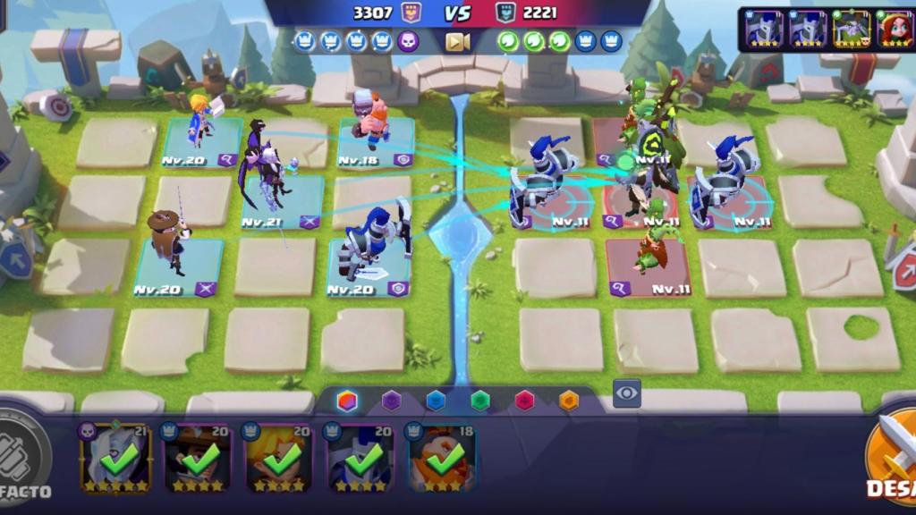 Valor Legends formacion