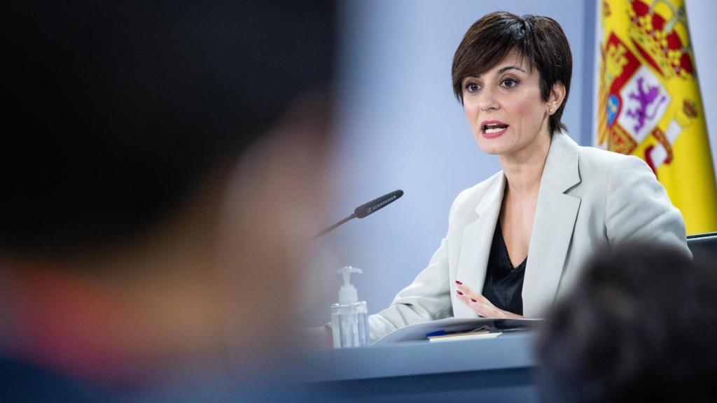 Isabel Rodríguez, portavoz del Gobierno de España.