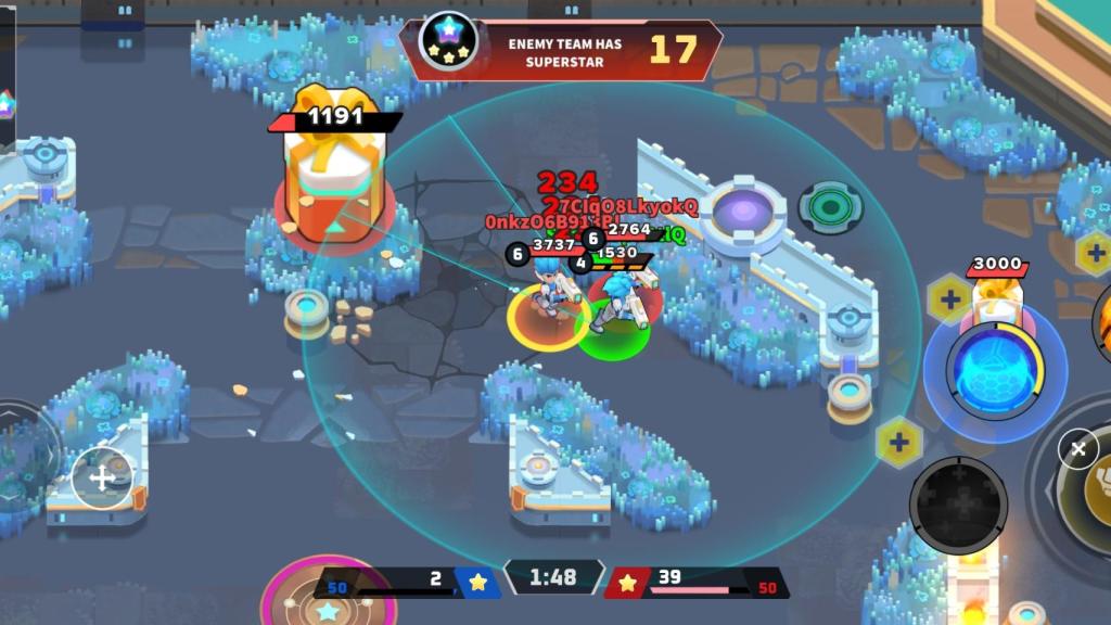 Batalla en Thetan Arena