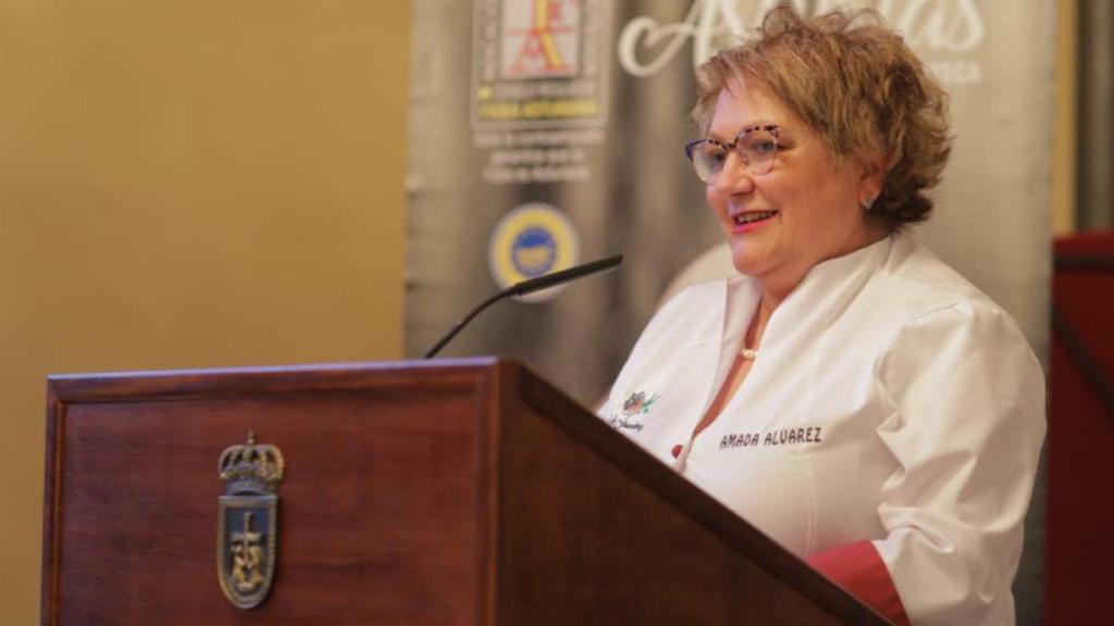 Amanda Álvarez Pico, presidenta del Club de Guisanderas.