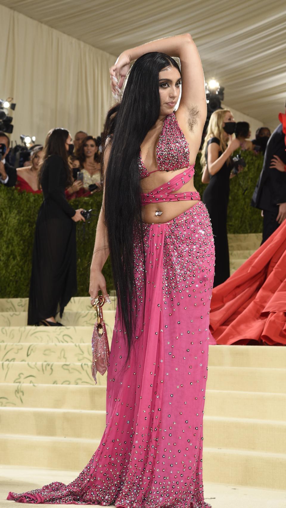 Lourdes León, la hija de Madona, el pasado 13 de septiembre en la MET Gala de Nueva York.