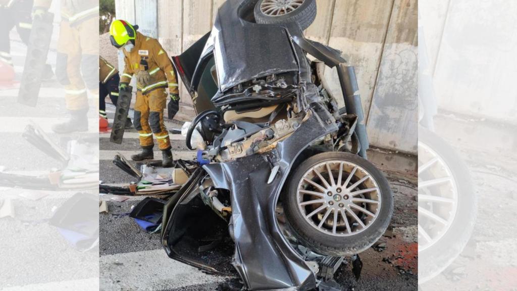 El accidente ha tenido lugar en la N-332, a la altura de Pilar de la Horadada.