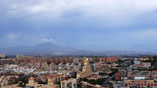 Panorámica de la ciudad de Alicante.